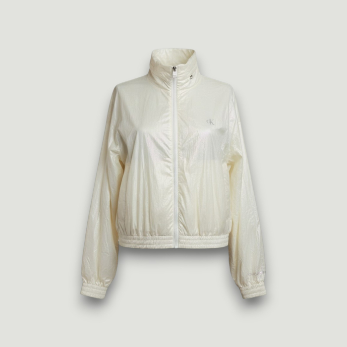 Geacă Calvin Klein damă, alb-ivory- logo distinctiv, colecție outlet. [2]