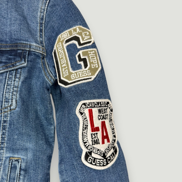 Geacă denim Guess Copii– logo distinctiv, colecție outlet. [4]