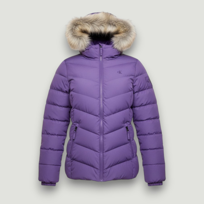 Geacă Calvin Klein damă camel casual elegantă [2]