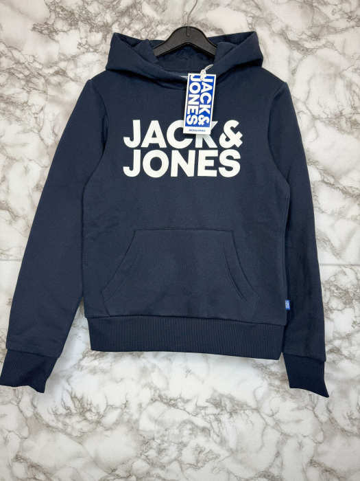 Hanorac Jack&Jones Copii – cu Glugă- logo distinctiv, colecție outlet. [1]