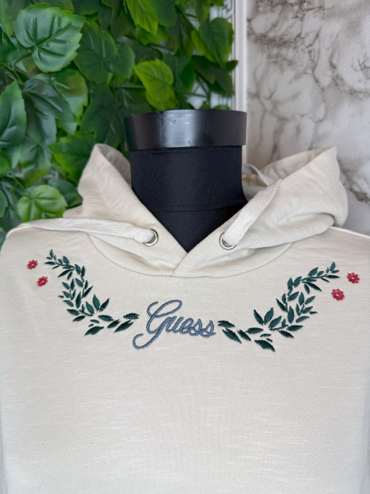 Hanorac damă Guess Bej, Logo [2]