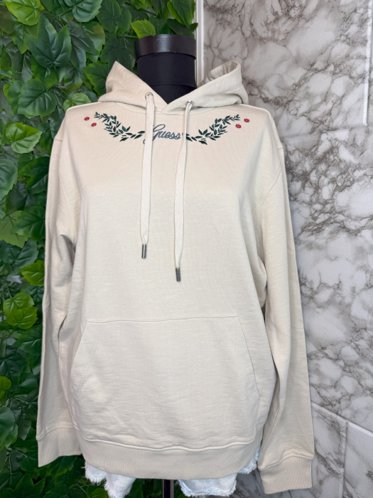 Hanorac damă Guess Bej, Logo [3]