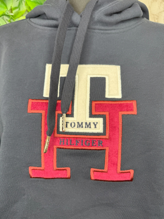 Hanorac damă Tommy Hilfiger Albastru Logo, original outlet [2]