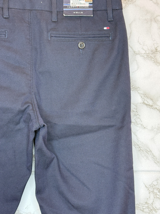Pantaloni eleganți bărbați Tommy Hilfiger, logo distinctiv, colecție outlet [4]