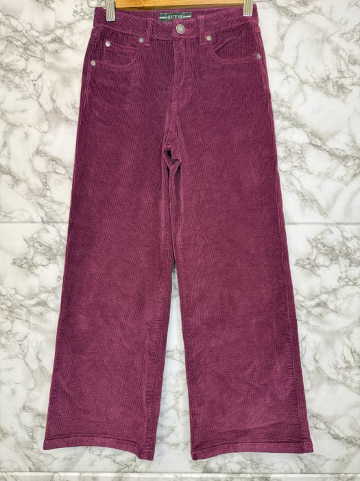 Pantaloni Lungi Guess Copii – Casual- logo distinctiv, colecție outlet. [1]