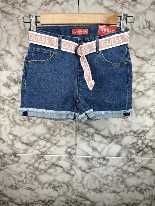 Pantaloni scurți copii Guess albastri [1]