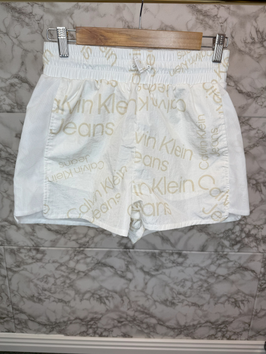 Pantaloni Scurți Damă Calvin Klein de Baie – Lejeri cu Șnur– logo distinctiv, colecție outlet. [3]