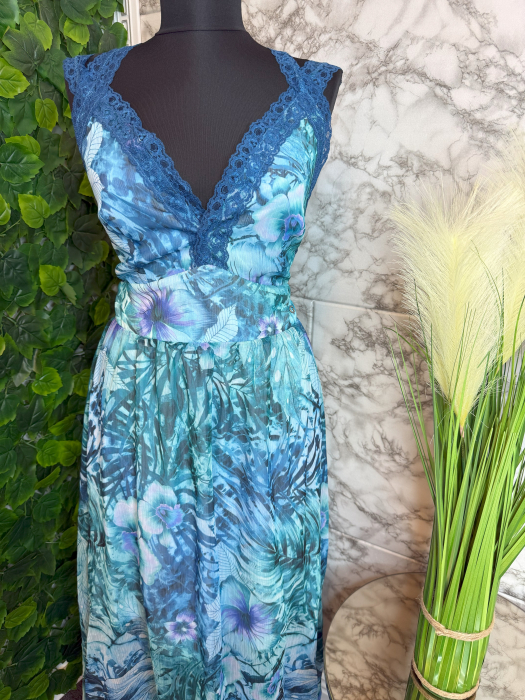 Rochie Lunga Florala Guess, Marimea M [3]