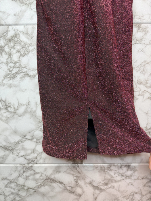 Rochie Scurta Guess Rosie cu Sclipici, Marimea XS [5]