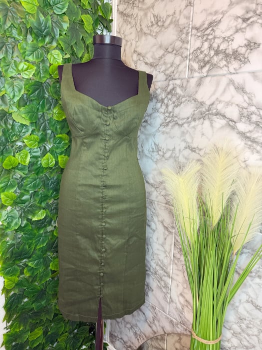 Rochie Scurta Guess Verde, Marimea M [1]