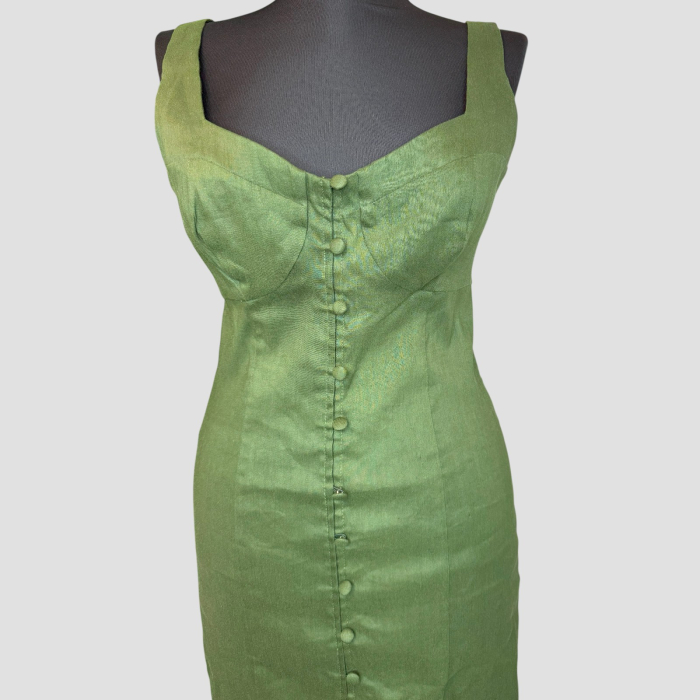 Rochie Scurta Guess Verde, Marimea M [2]