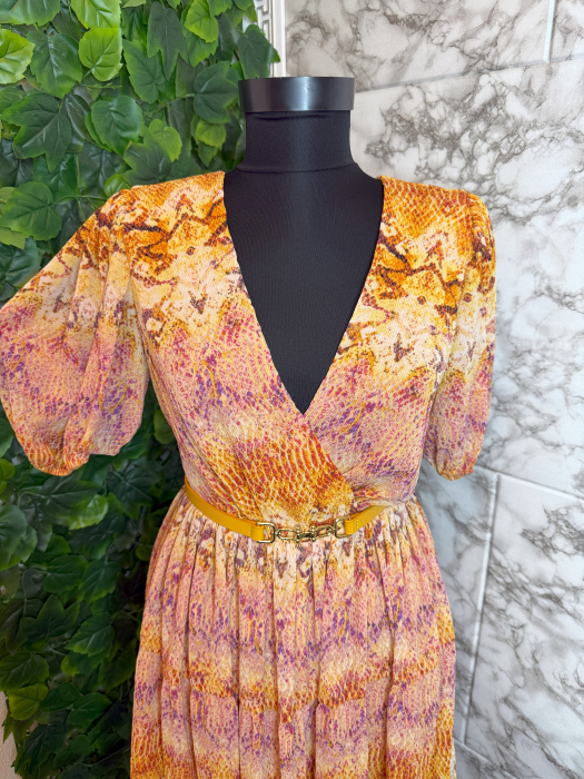 Rochie Scurta Multicolora Marciano by Guess, Marimea 38 (M) [4]