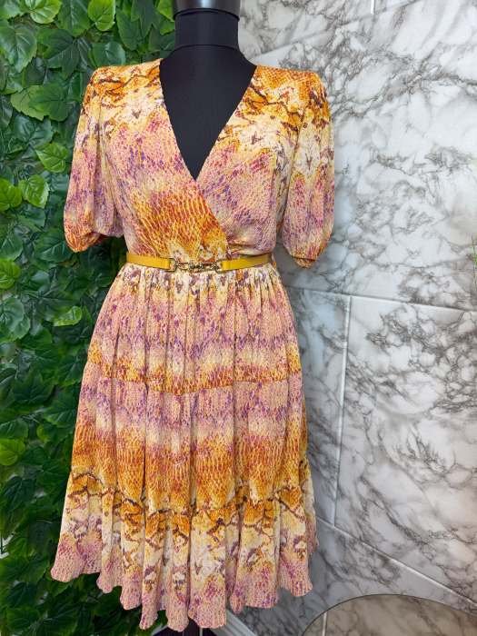 Rochie Scurta Multicolora Marciano by Guess, Marimea 38 (M) [2]