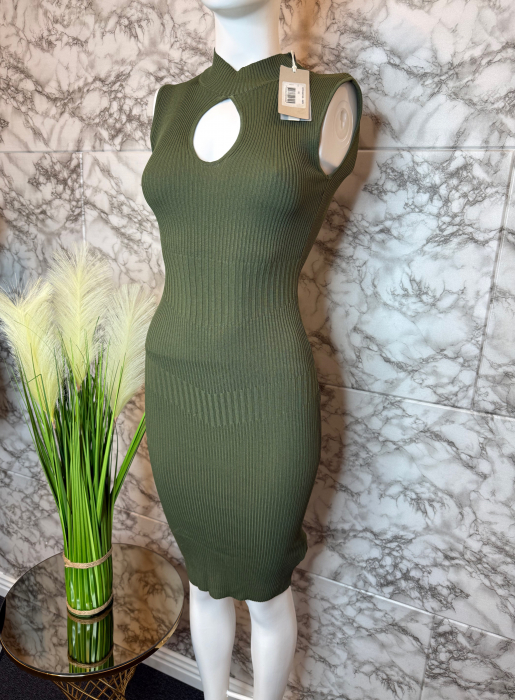 Rochie Scurtă Verde Guess, Marimea XS [3]