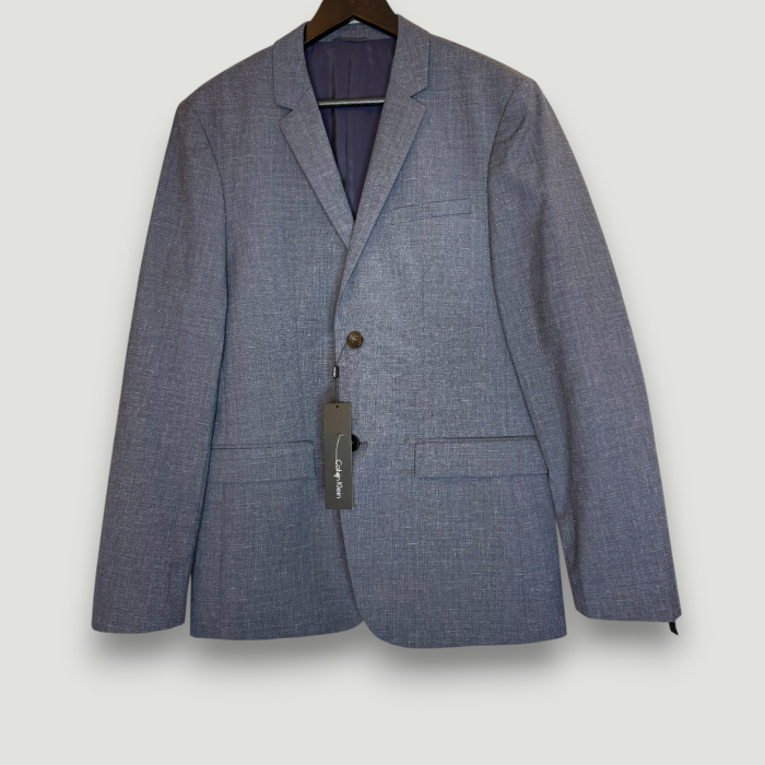 Sacou Calvin Klein Bărbați Bleumarin Slim Fit – Elegant Premium | BeNut Style [4]