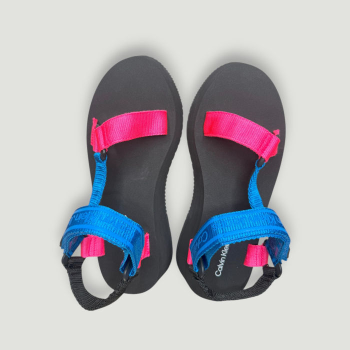 Sandale Damă Calvin Klein Jeans – Casual de Vară cu Barete- logo distinctiv, colecție outlet. [3]