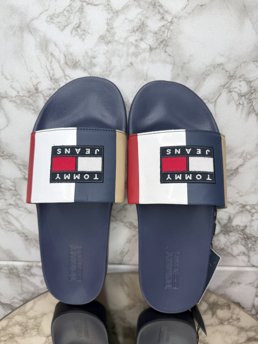 Șlapi Bărbați Tommy Jeans – Multicolor – logo distinctiv, colecție outlet. [4]