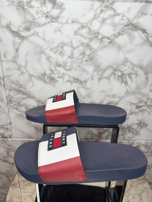 Șlapi Bărbați Tommy Jeans – Multicolor – logo distinctiv, colecție outlet. [5]