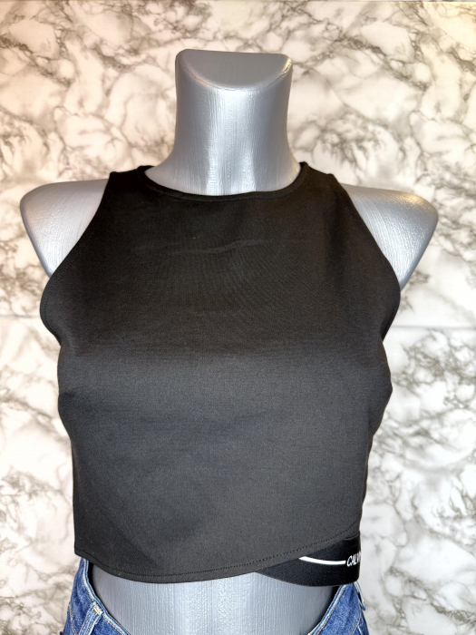 Top damă Calvin Klein original, logo distinctiv, colecție outlet [2]