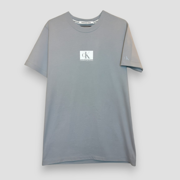 Tricou Calvin Klein Jeans Alb Logo Alb [2]