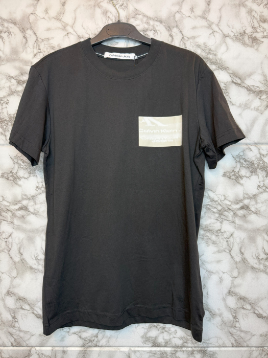 Tricou Calvin Klein Jeans Negru Logo Multicolor [1]