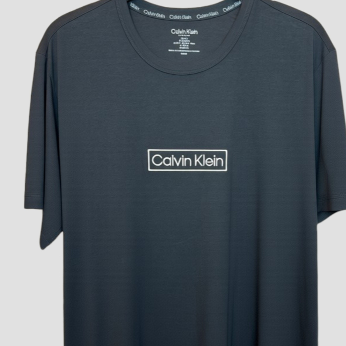 Tricou Calvin Klein Negru Logo Alb [3]