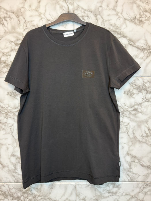 Tricou Calvin Klein Negru Logo Negru [3]