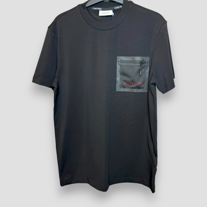 Tricou Calvin Klein Negru cu buzunar [2]