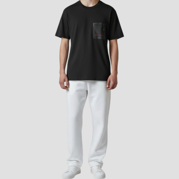 Tricou Calvin Klein Negru cu buzunar [3]