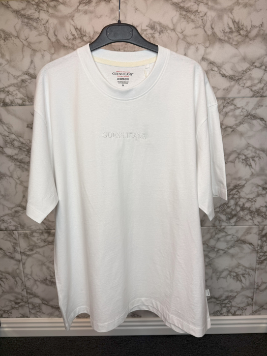 Tricou Guess Barbati ALB, casual [4]