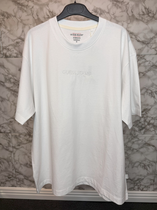 Tricou Guess Barbati ALB, casual [1]