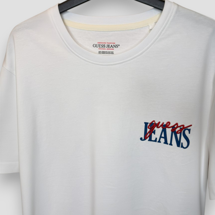 Tricou Guess Barbati ALB, casual [3]