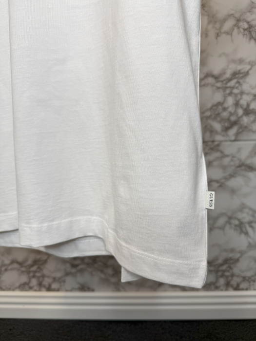 Tricou Guess Barbati ALB, casual [4]