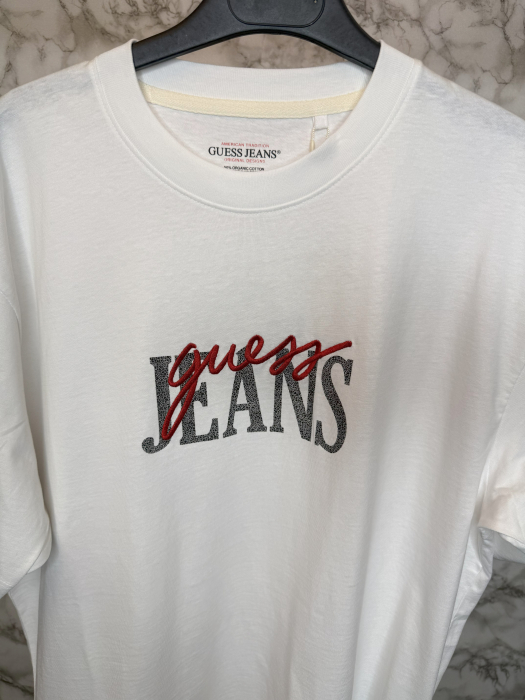 Tricou Guess Barbati alb, casual [2]