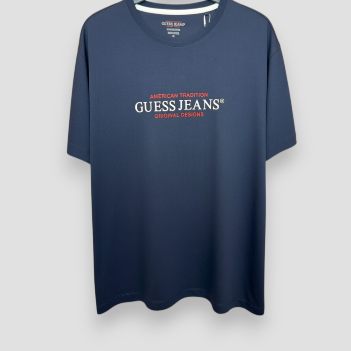 Tricou Guess Barbati ALBASTRU, casual [3]