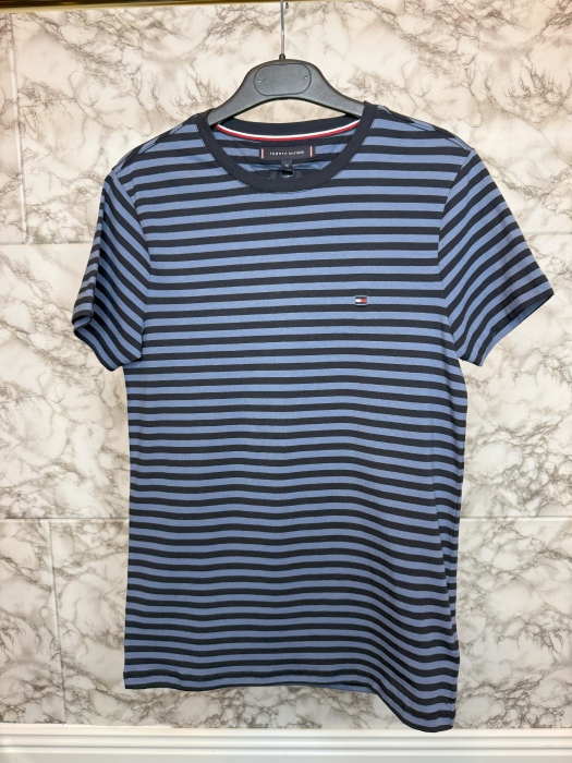 Tricou Tommy Hilfiger Multicolor cu Logo brodat- Calitate Premium [3]