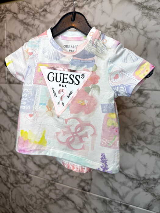 Tricou copii Guess multicolor [4]