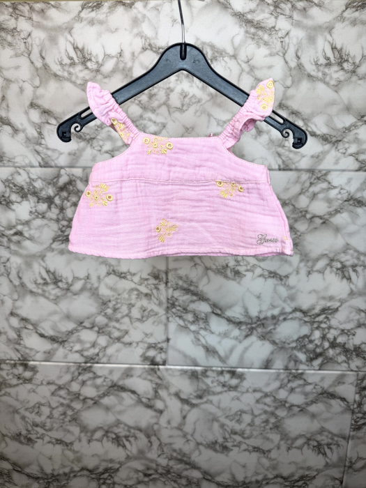 Tricou copii Guess roz [2]