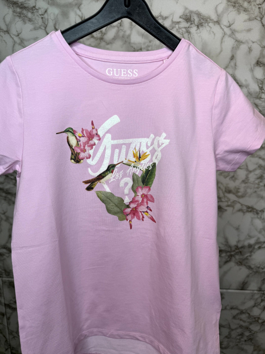 Tricou copii Guess roz [3]