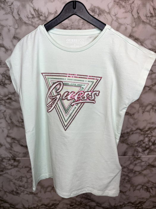 Tricou copii Guess verde [3]