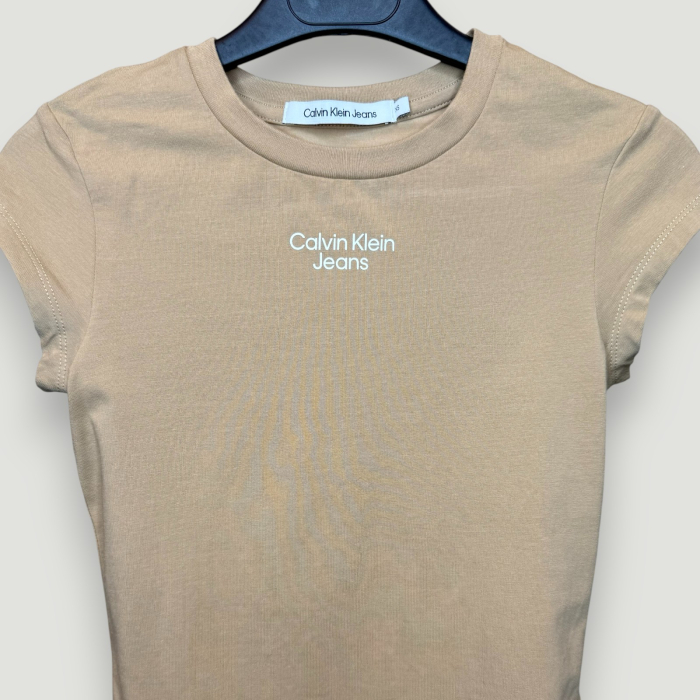 Tricou damă Calvin Klein maro [3]
