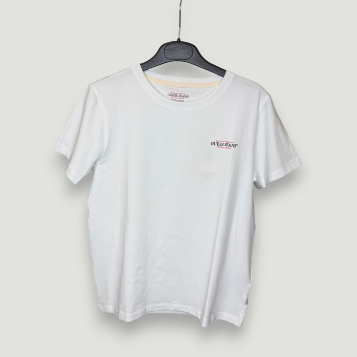 Tricou damă Guess Alb, Logo [3]