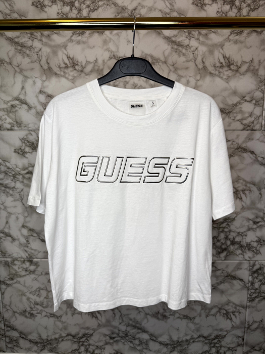 Tricou Dama Guess Alb, Marimea S [4]