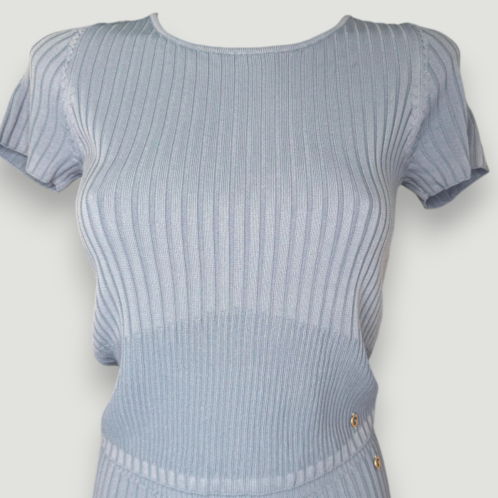 Tricou damă Guess Albastru Logo [2]