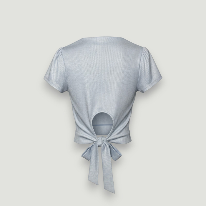 Tricou Dama Guess Albastru , Marimea S/M [2]