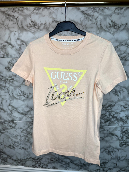 Tricou Dama Guess Corai, Marimea XS [3]