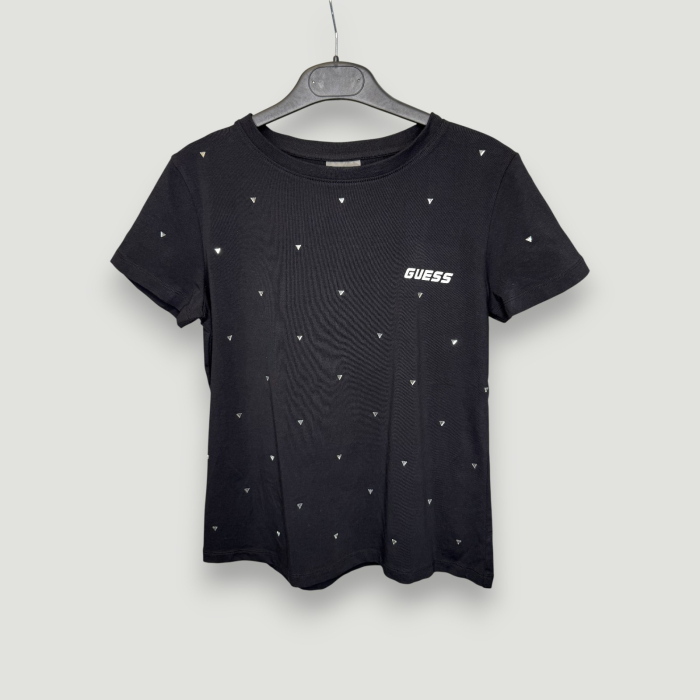 Tricou damă Guess Negru Logo [2]