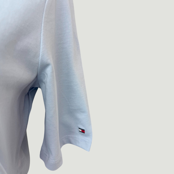 Tricou damă Tommy Hilfiger Albastru Logo, original outlet [2]