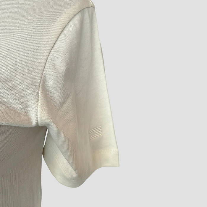 Tricou damă Tommy Hilfiger Bej Logo, original outlet [3]