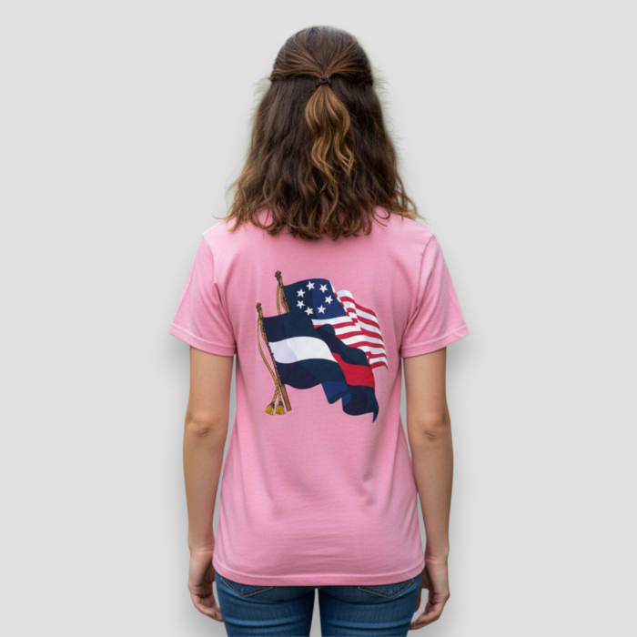 Tricou damă Tommy Hilfiger Jeans Roz, Logo, original outlet [2]